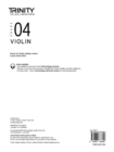 Trinity College London Violin Exam Pieces From 2020: Grade 4 (part only) - Book