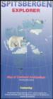 Spitsbergen Explorer : Visitor's Map of the Svalbard Archipelago (Norway) - Book