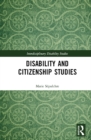 Disability and Citizenship Studies - eBook