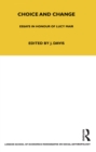 Choice and Change : Essays in Honour of Lucy Mair - eBook