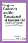 Program Evaluation and the Management of Government - eBook