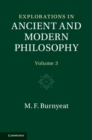 Explorations in Ancient and Modern Philosophy: Volume 3 - eBook