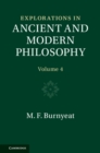 Explorations in Ancient and Modern Philosophy: Volume 4 - eBook