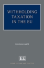 Withholding Taxation in the EU - eBook