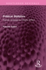 Political Stylistics : Popular Language as Literary Artifact - eBook