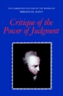 Critique of the Power of Judgment - eBook