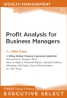 Profit Analysis for Business Managers - eBook
