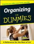 Organizing For Dummies - eBook
