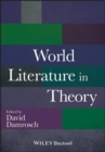 World Literature in Theory - eBook