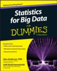 Statistics for Big Data For Dummies - eBook