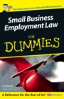 Small Business Employment Law For Dummies - eBook