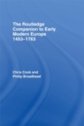 The Routledge Companion to Early Modern Europe, 1453-1763 - eBook