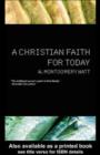 A Christian Faith for Today - eBook