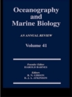 Oceanography and Marine Biology : An annual review. Volume 41 - eBook