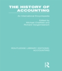 The History of Accounting (RLE Accounting) : An International Encylopedia - eBook