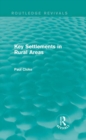 Key Settlements in Rural Areas (Routledge Revivals) - eBook