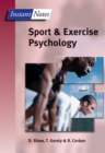 BIOS Instant Notes in Sport and Exercise Psychology - eBook