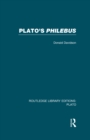 Plato's Philebus (RLE: Plato) - eBook