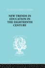 New Trends in Education in the Eighteenth Century - eBook