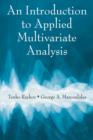 An Introduction to Applied Multivariate Analysis - eBook