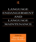 Language Endangerment and Language Maintenance : An Active Approach - eBook