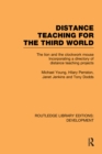 Distance Teaching for the Third World : The Lion and the Clockwork Mouse - eBook