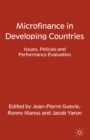 Microfinance in Developing Countries : Issues, Policies and Performance Evaluation - eBook