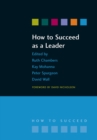 How to Succeed as a Leader - eBook