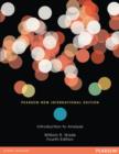 Introduction to Analysis : Pearson New International Edition - eBook