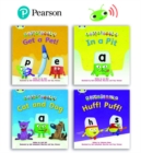 Learn to Read at Home with Bug Club Phonics Alphablocks: Phase 2 - Reception Term 1 (4 fiction books) Pack B - Book