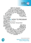 C How to Program: With Case Studies in Applications and SystemsProgramming, Global Edition - Book