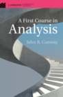 First Course in Analysis - eBook