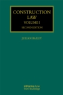 Construction Law : Volume I - eBook