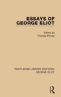 Essays of George Eliot - eBook