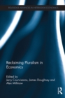 Reclaiming Pluralism in Economics - eBook
