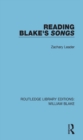 Reading Blake's Songs - eBook