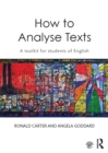 How to Analyse Texts : A toolkit for students of English - eBook