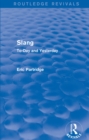 Slang : To-Day and Yesterday - eBook