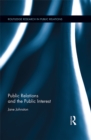 Public Relations and the Public Interest - eBook