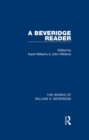 A Beveridge Reader (Works of William H. Beveridge) - eBook