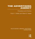 The Advertising Agency (RLE Marketing) : Procedure and Practice - eBook