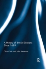 A History of British Elections since 1689 - eBook
