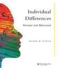 Individual Differences : Normal And Abnormal - eBook