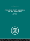 Studies in the Philosophy of Wittgenstein - eBook
