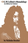 G.W. Leibniz's Monadology - eBook