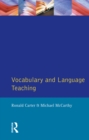 Vocabulary and Language Teaching - eBook