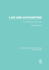 Law and Accounting (RLE Accounting) : Pre-1889 British Legal Cases - eBook