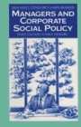 Managers and Corporate Social Policy : Private Solutions to Public Problems? - eBook