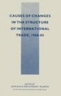 Causes of Changes in the Structure of International Trade, 1960-85 - eBook