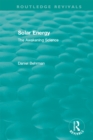 Routledge Revivals: Solar Energy (1979) : The Awakening Science - eBook